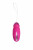 Розовое виброяйцо с пульсирующими шариками Circly
